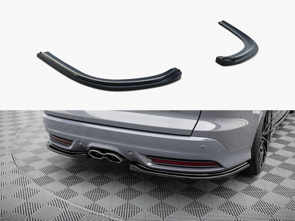 Rear Side Splitters Ford Focus ST Mk3 Estate - Carbon Look