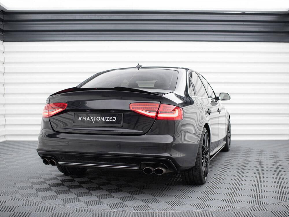 Spoiler CAP Audi S4 B8 Facelift Sedan - Textured