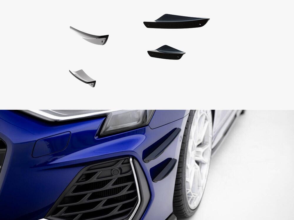 Front Bumper Wings (Canards) Audi A3 S-Line Sedan / S3 Sedan 8Y Facelift