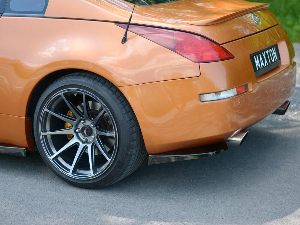 Rear Side Splitters Nissan 350Z (2003-2008) - Textured