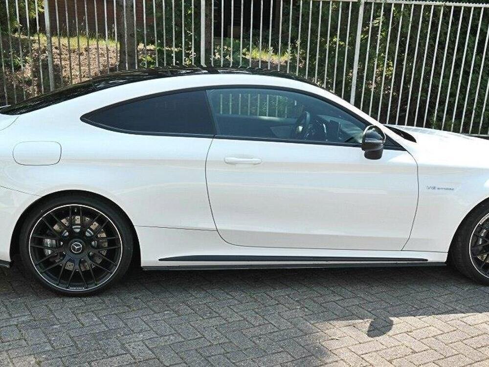 Side Skirts Splitters Mercedes C 205 63 AMG Coupe (2016-2018) - Textured