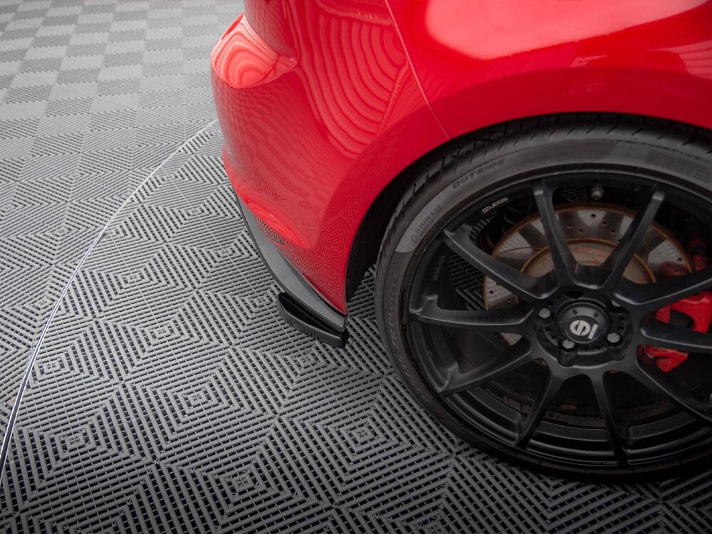 Rear Side Splitters VW Golf Mk7 GTI Clubsport - Carbon Look