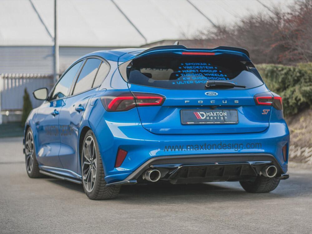 Rear Side Splitters Ford Focus MK4 ST (2019-) - Textured