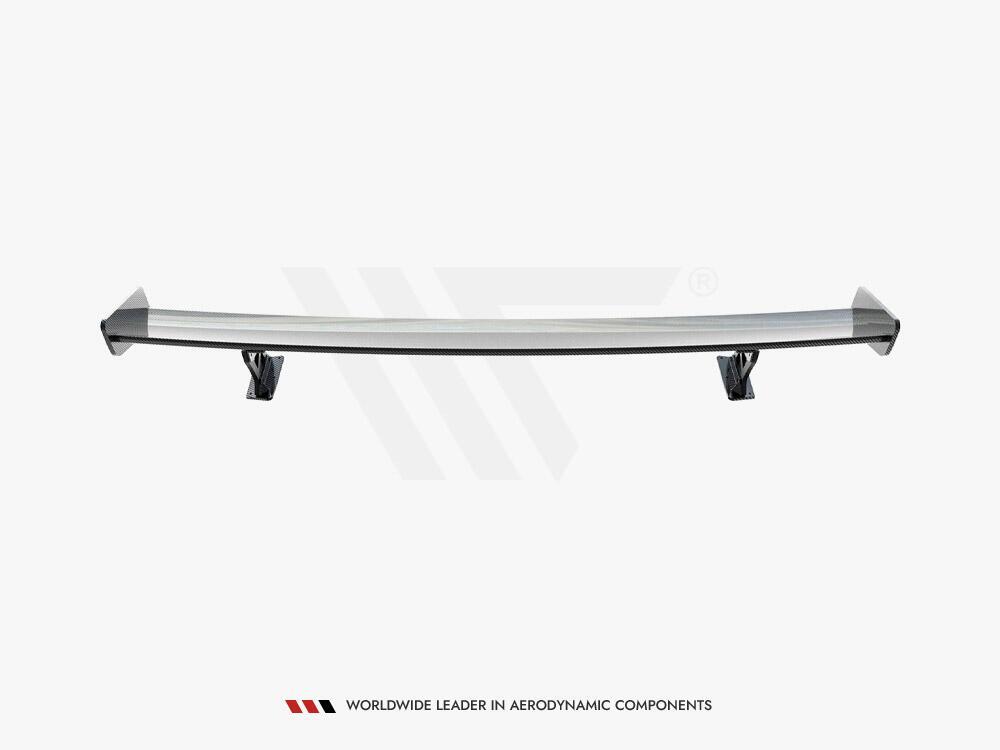 Carbon Spoiler With External Brackets Uprights Audi A3 / A3 S-Line / S3 / RS3 Sedan 8V / 8V Facelift