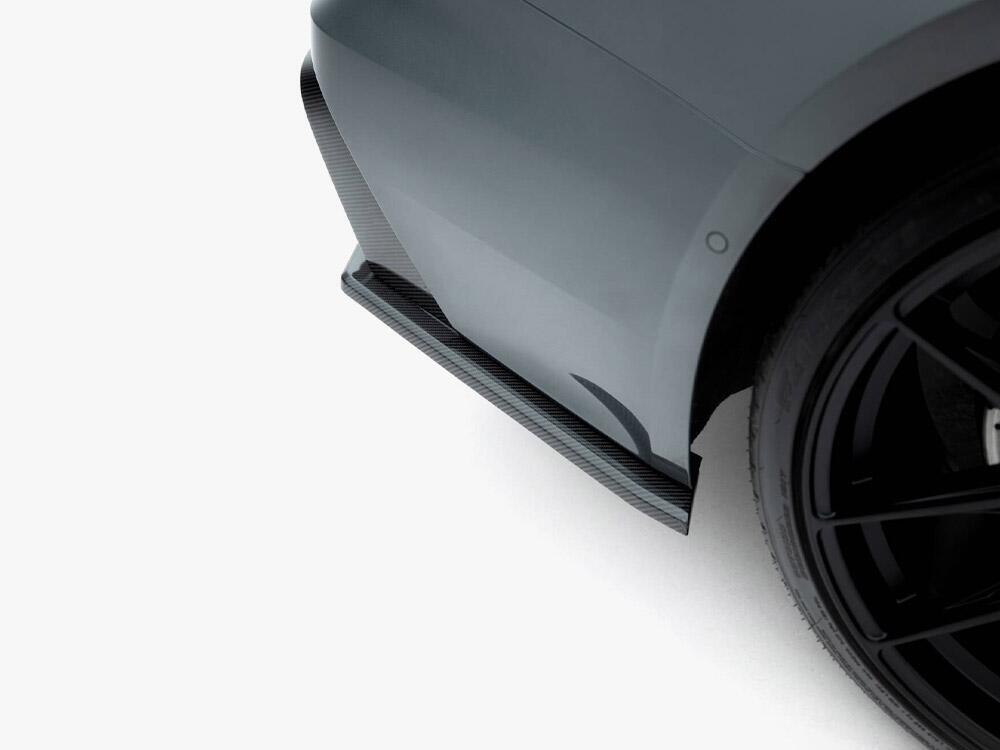 Prepreg Carbon Fiber Rear Side Splitters Audi RS6 C8