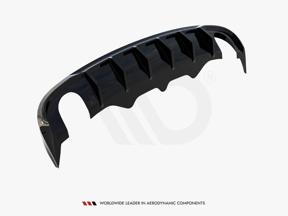 Rear Valance Audi A5 S-Line Sportback 8T (Version with single exhaust tips on both sides)