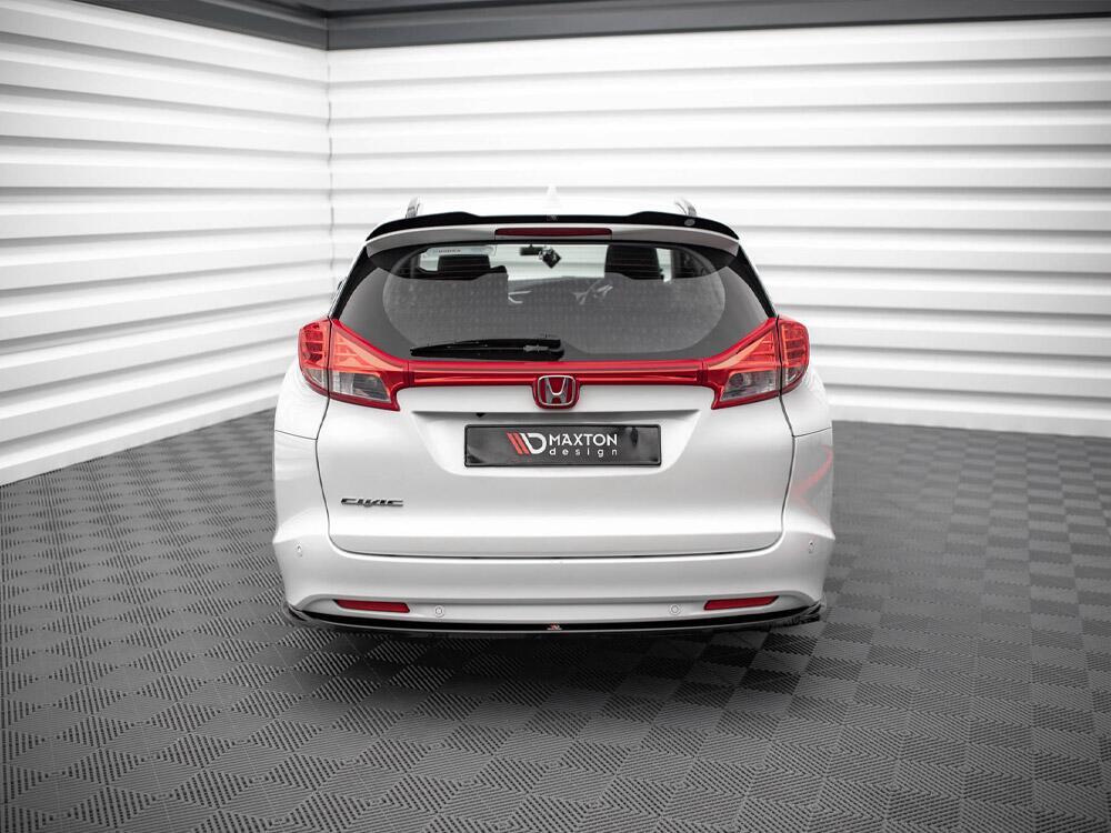 Central Rear Splitter Honda Civic Tourer MK9 - Textured