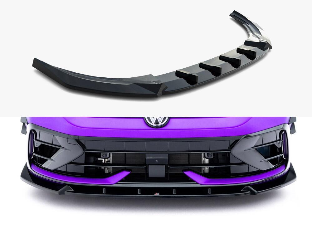 Front Splitter V.3 Volkswagen Golf R Mk8 Facelift