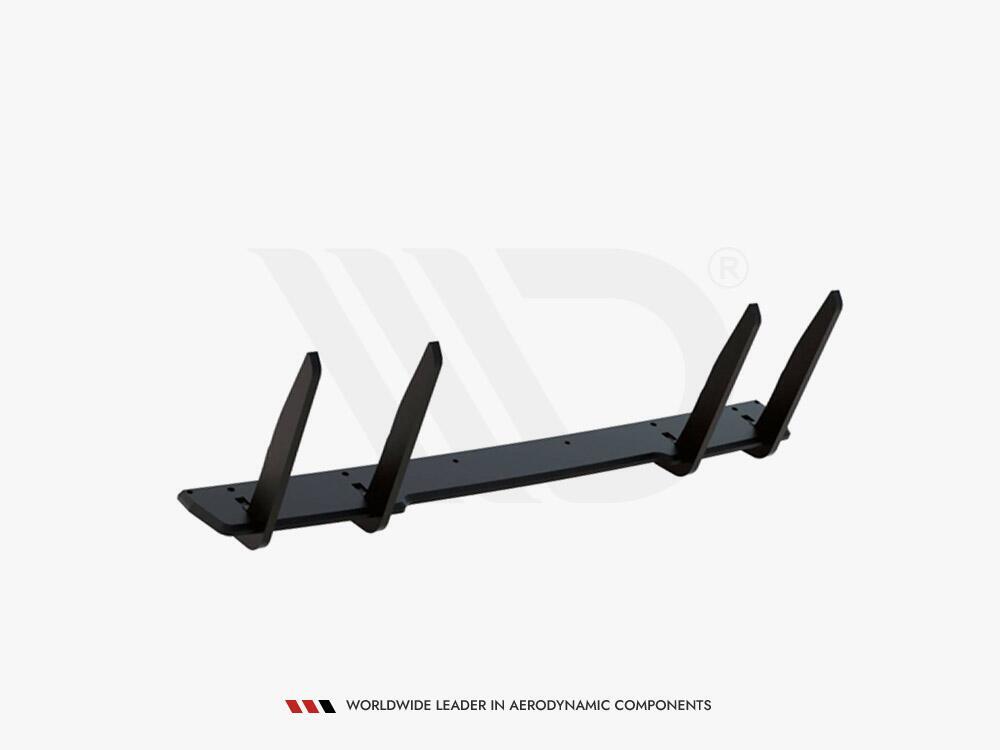 Street PRO Rear Diffuser Toyota GR Yaris Mk4 - Black-Red
