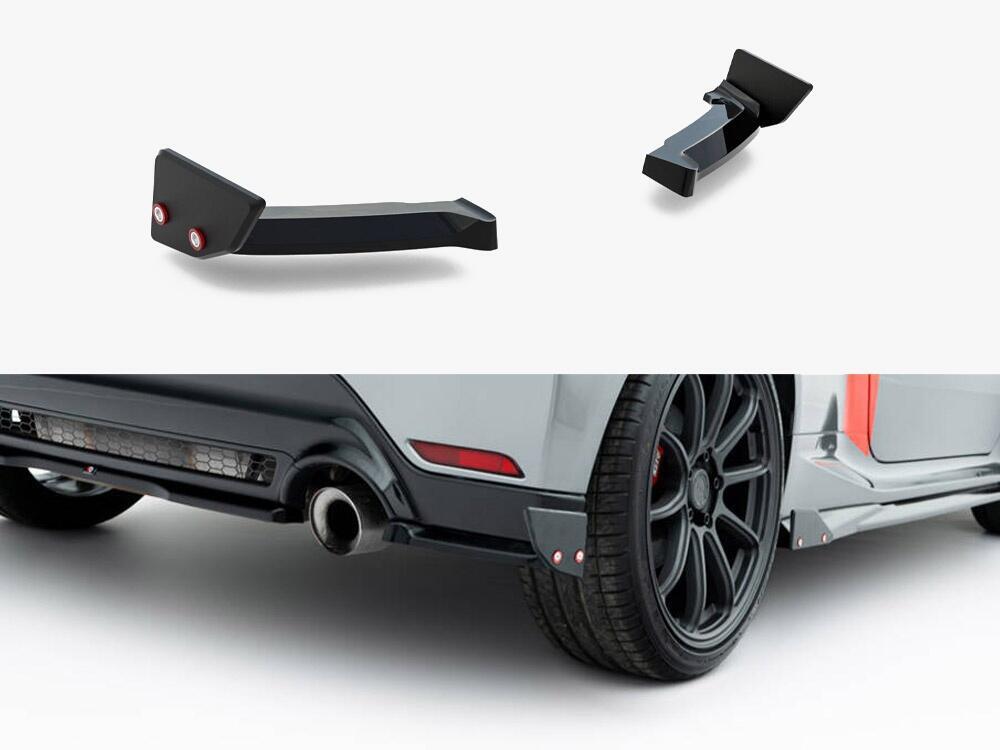 Rear Side Splitters + Flaps Toyota GR Yaris Mk4 Facelift