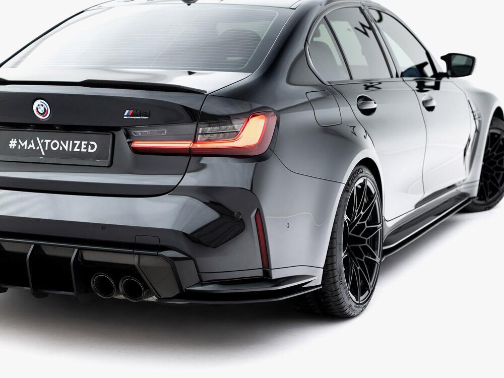 Street PRO Rear Side Splitters V.3 BMW M3 Sedan / Touring G80 / G81