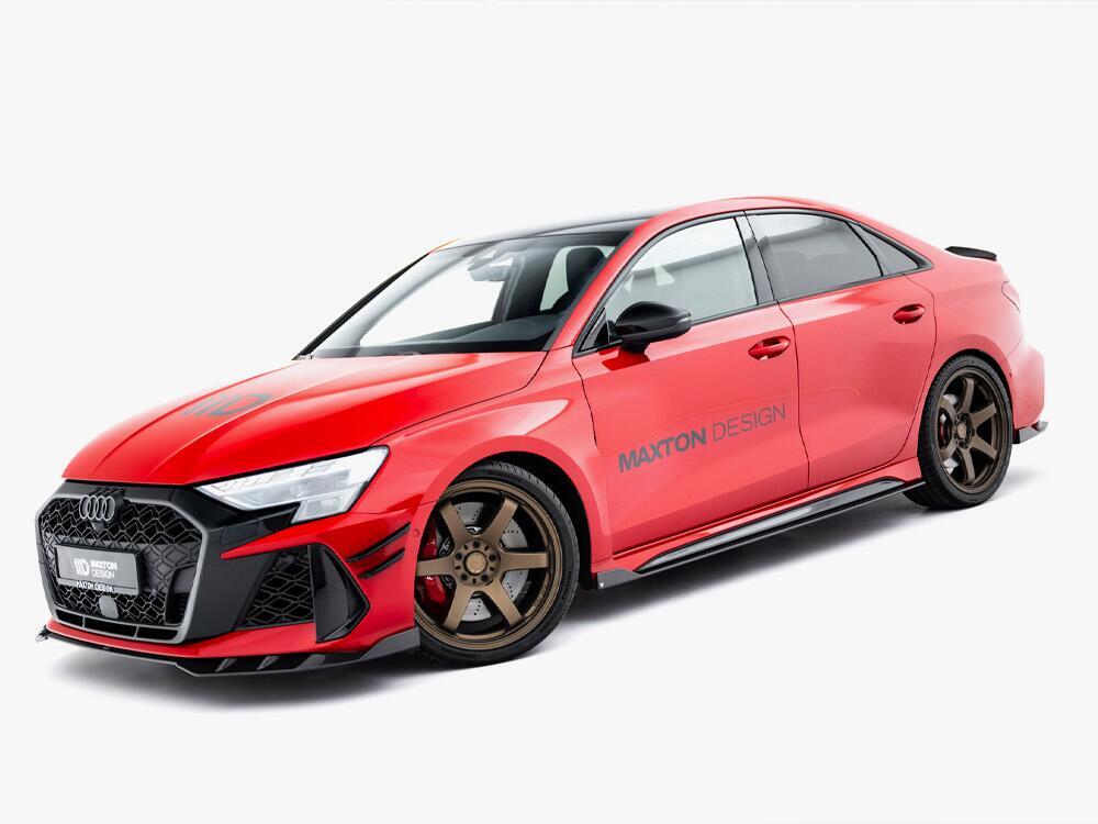 Prepreg Carbon Fiber Side Skirts V.1 Audi RS3 Sedan 8Y Facelift