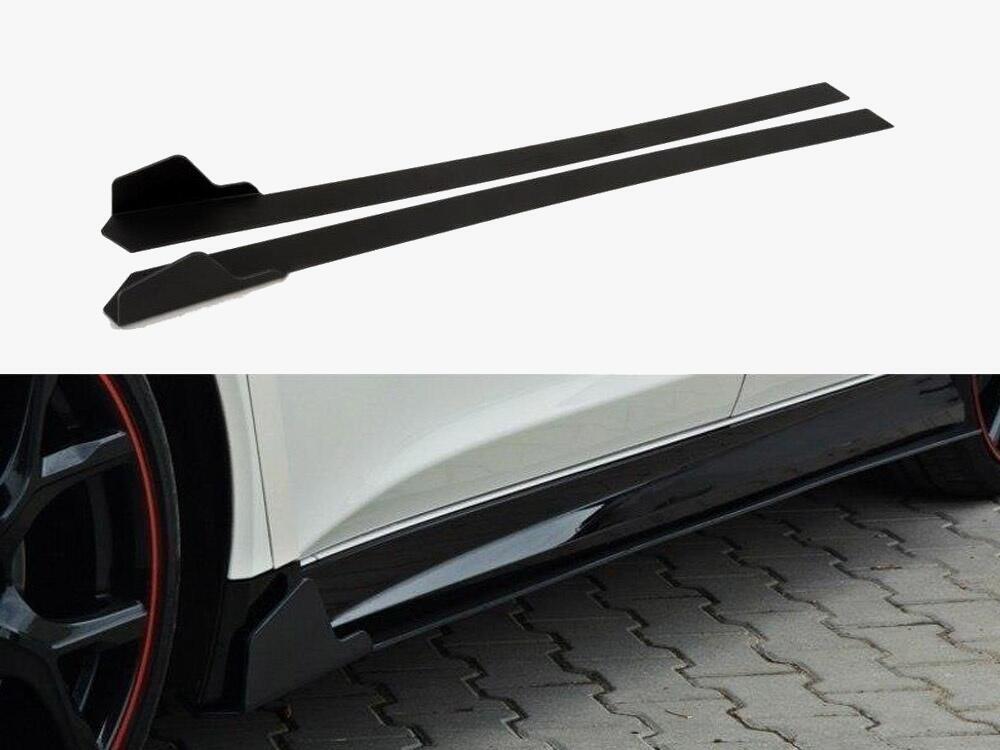 Racing Side Skirts Diffusers Honda Civic IX Type R
