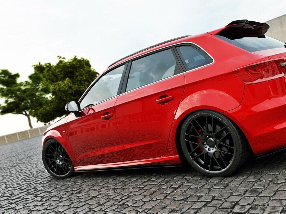 Side Skirts Diffusers Audi S3 / A3 S-Line 8V / 8V FL Sportback