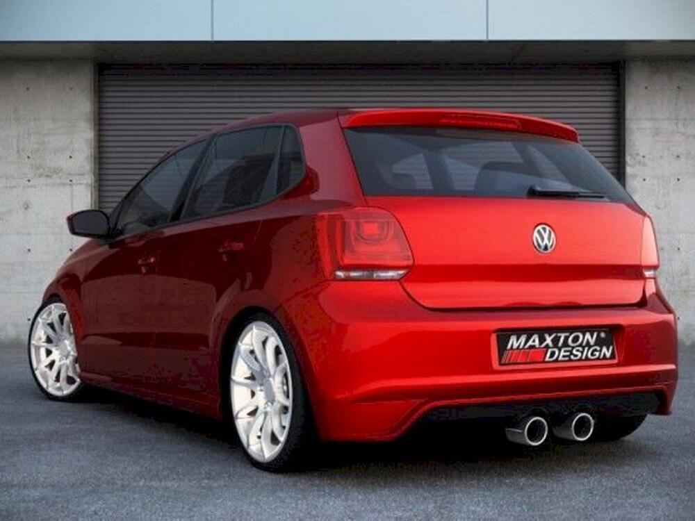 Exhaust TIPS VW Polo Mk5 (6R) Fits With Double Middle Exhaust Rear Valance