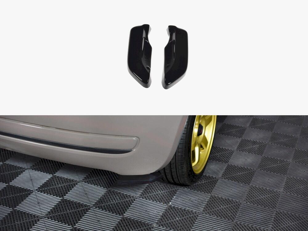 Rear Side Splitters Fiat 500 Pre-facelift (2007-2014)