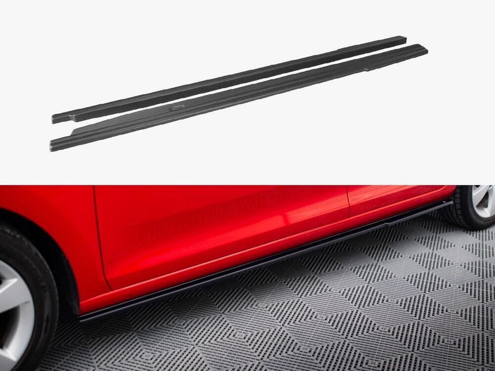 Side Skirt Diffusers Skoda Rapid