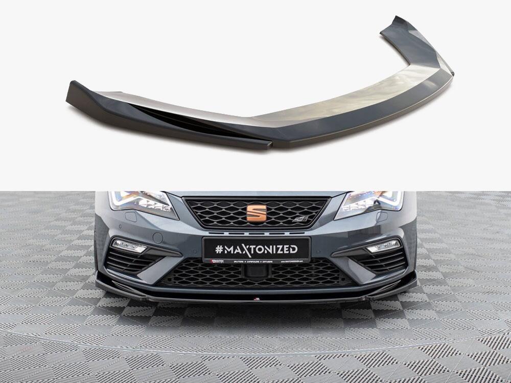 Front Splitter V.5 Seat Leon Cupra / FR Mk3 FL