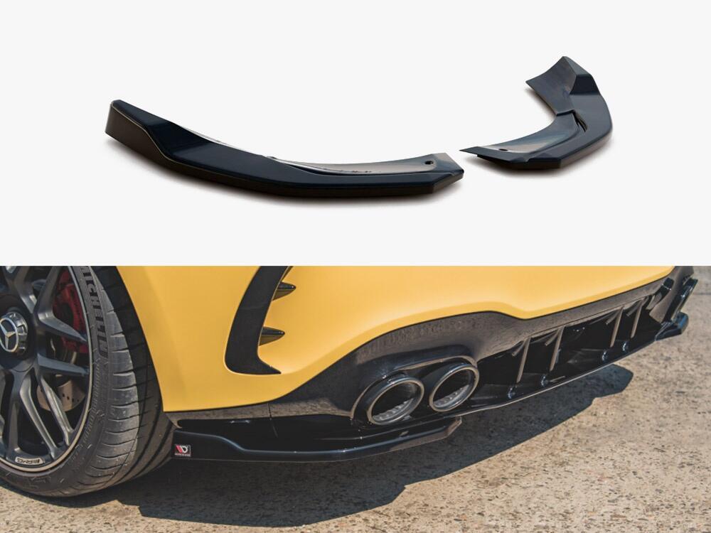 Rear Side Splitters Mercedes-AMG A 45 S Aero Pack W177