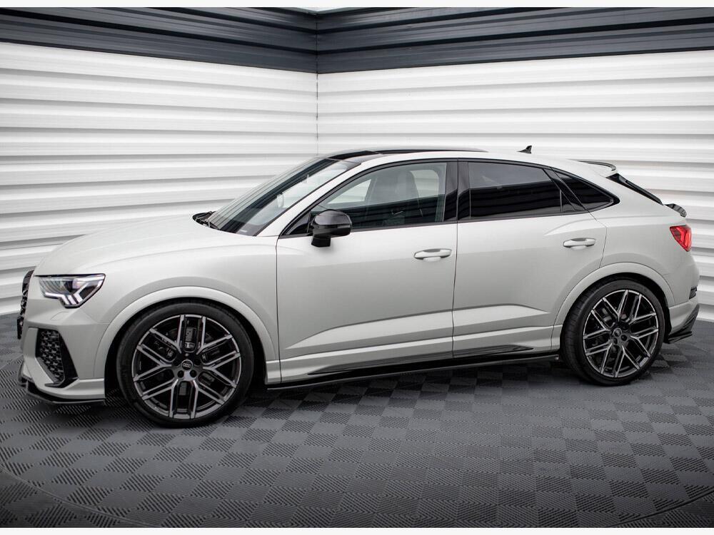 Side Skirts Diffusers V.2 Audi Q3 S-Line / RSQ3 F3