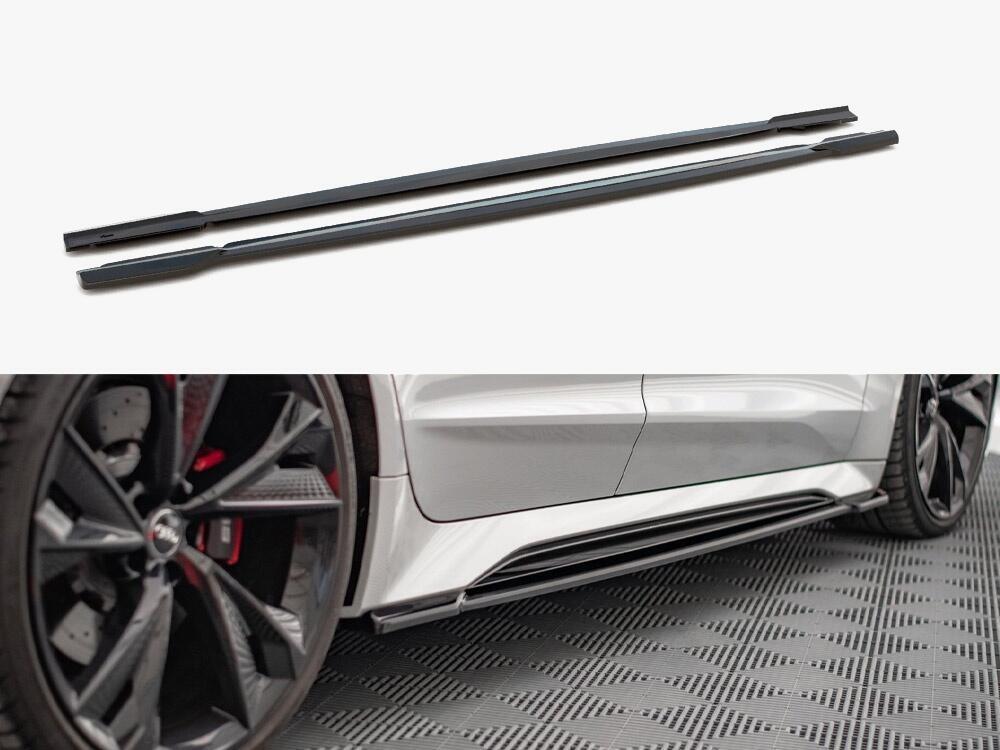 Side Skirts Splitters V.1 Audi RS7 C8