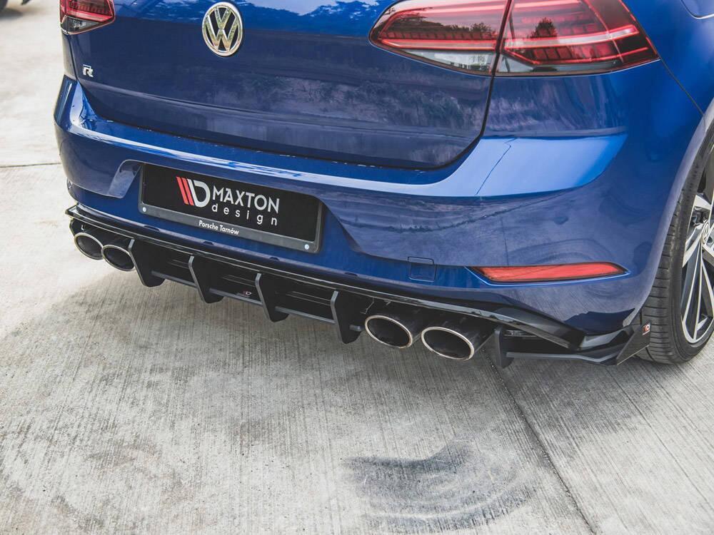 Street PRO Rear Diffuser Volkswagen Golf R Mk7 Facelift