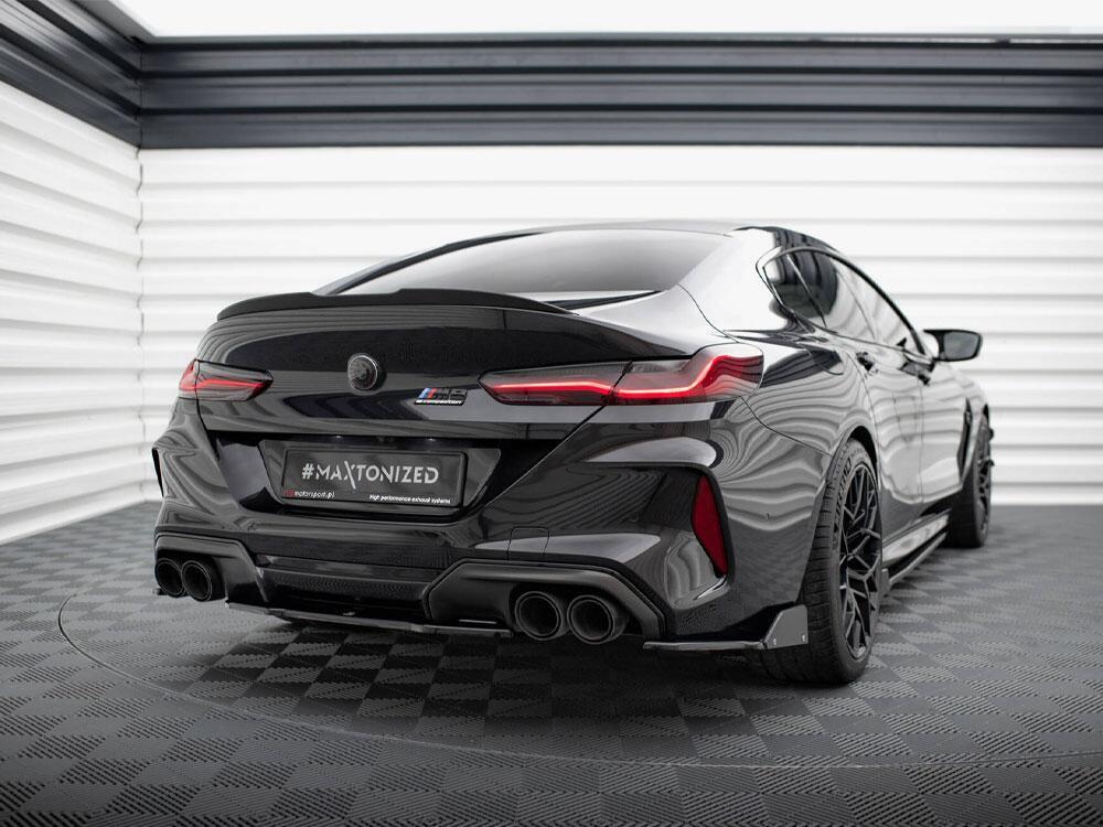 Rear Side Splitters V.1 + Flaps BMW M8 Gran Coupe F93