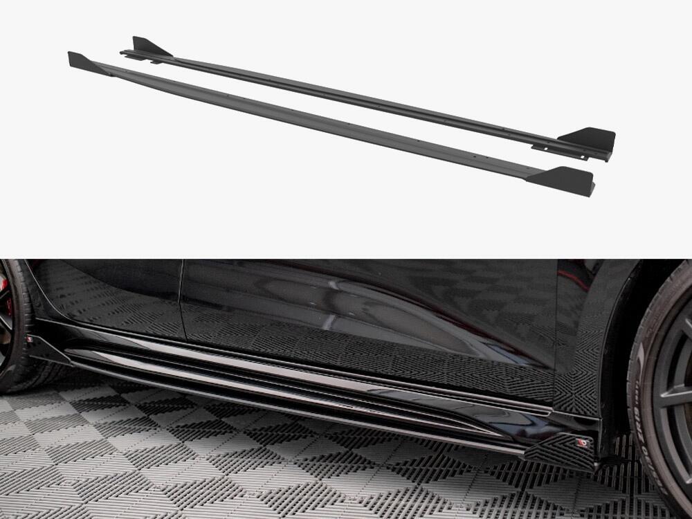 Street PRO Side Skirts Diffusers + Flaps Audi RS3 Sportback 8Y