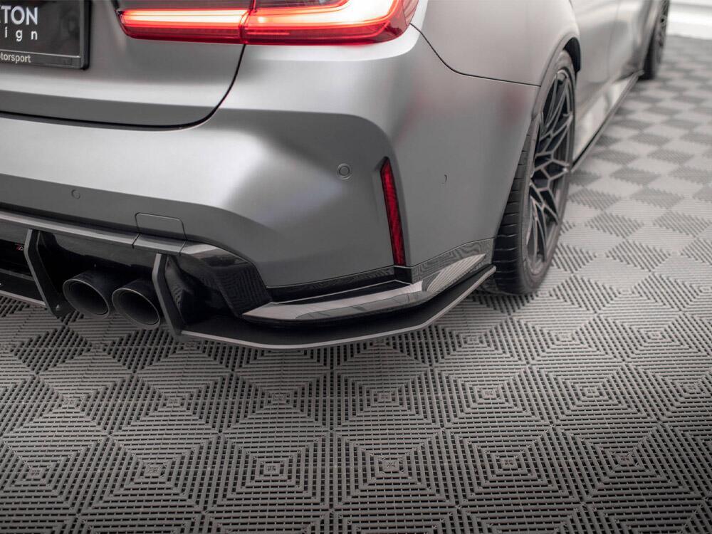 Street PRO Rear Side Splitters V.1 BMW M3 Sedan / Touring G80 / G81