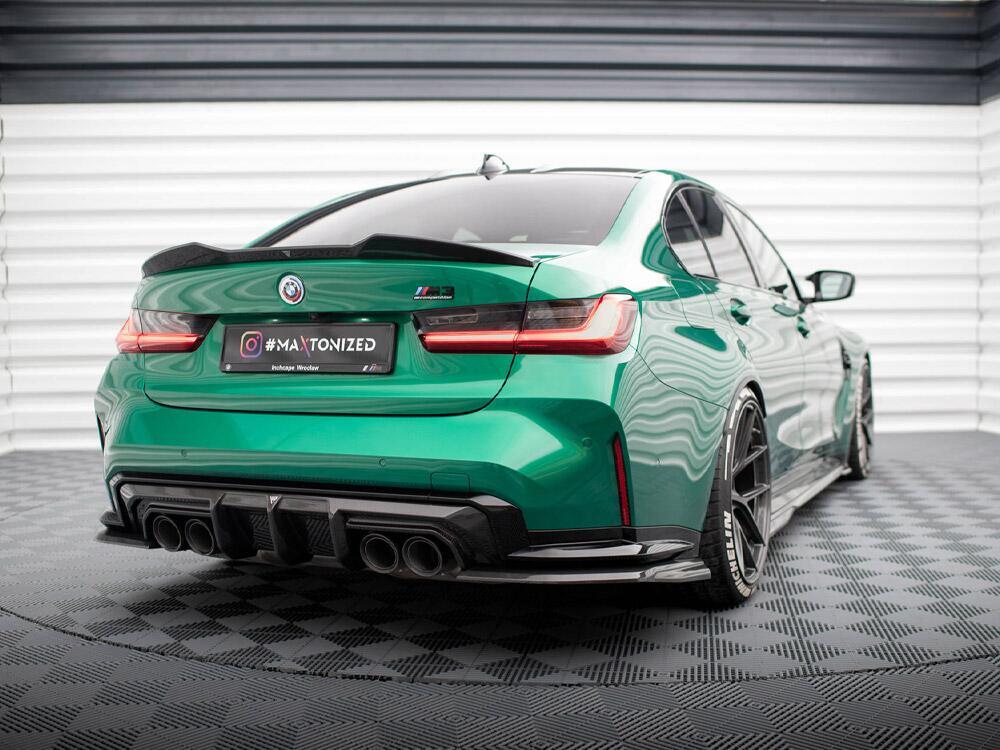 Carbon Fiber Rear Side Splitters BMW M3 Sedan / Touring G80 / G81