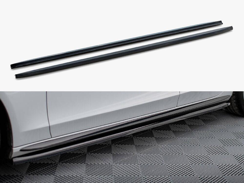 Side Skirts Diffusers V.3 Audi A4 / A4 S-Line / S4 B8