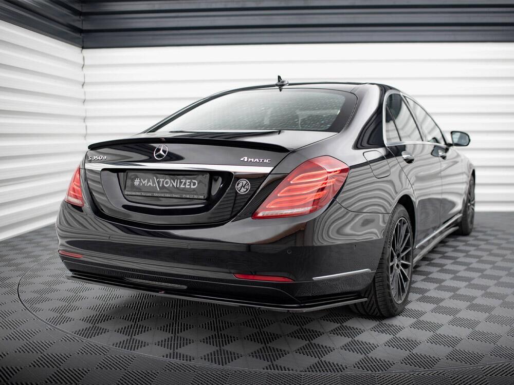 Central Rear Splitter V.2 Mercedes-Benz S W222