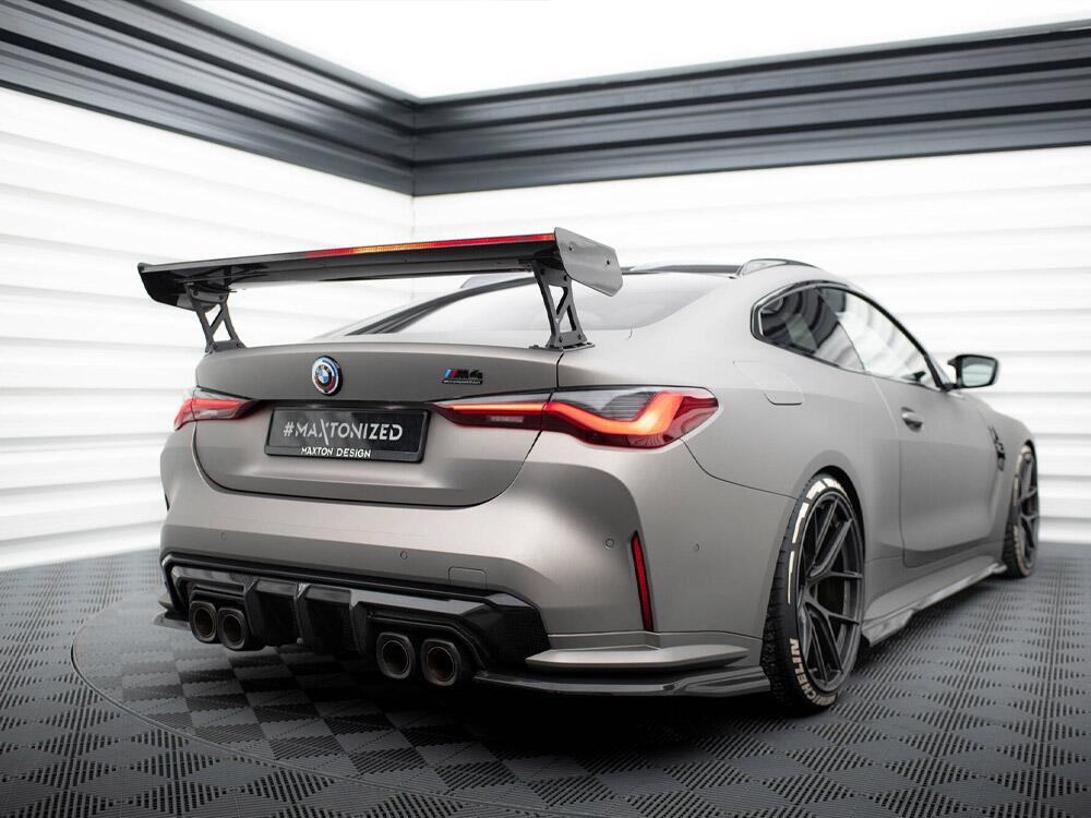 Carbon Spoiler With External Brackets Uprights + LED BMW M4 G82 / G82 Facelift / M440i / 4 M-Pack G22 / G22 Facelift