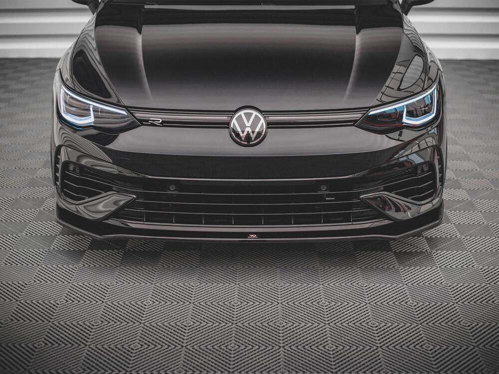 Front Splitter V.3 VW Golf R Mk8 TEXTURED
