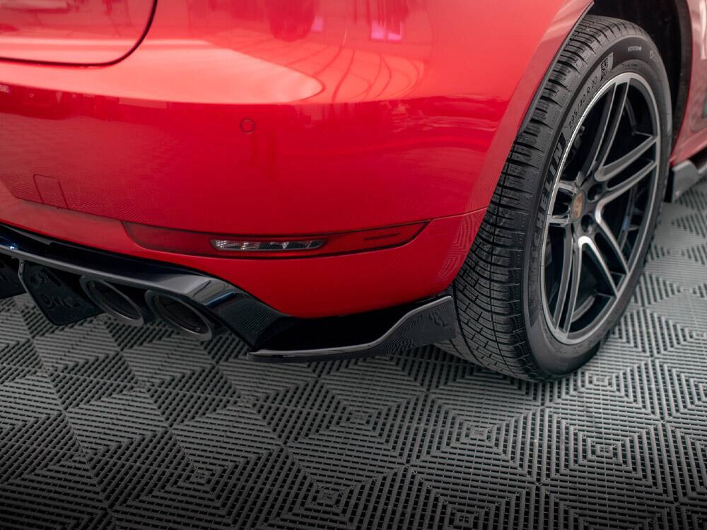Rear Side Splitters V.2 Porsche Macan GTS / Sport Design Mk1 Facelift