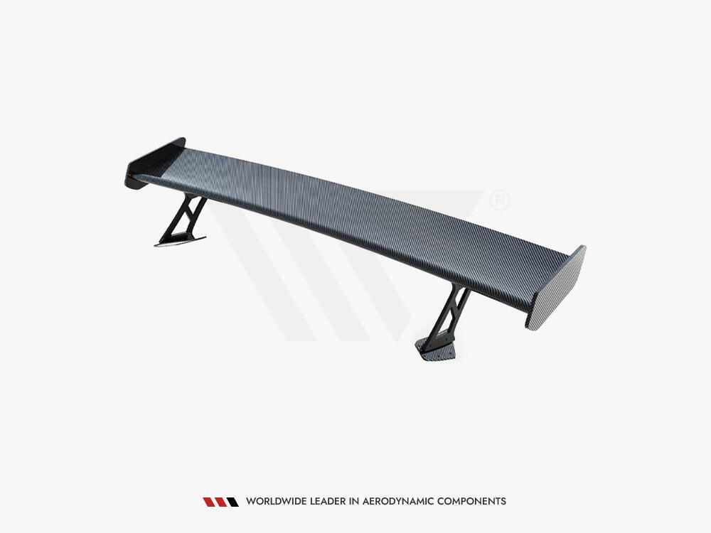 Carbon Spoiler With External Brackets Uprights + LED Toyota GR86