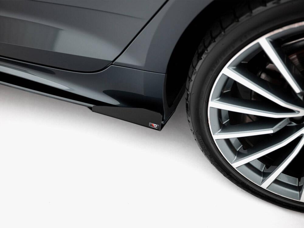 Street PRO Side Skirts Diffusers + Flaps Audi A5 Sportback F5 Facelift