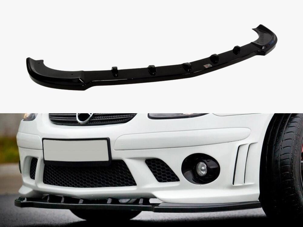 Front Splitter Mercedes SLK R170 For AMG 204 Bumper - Textured