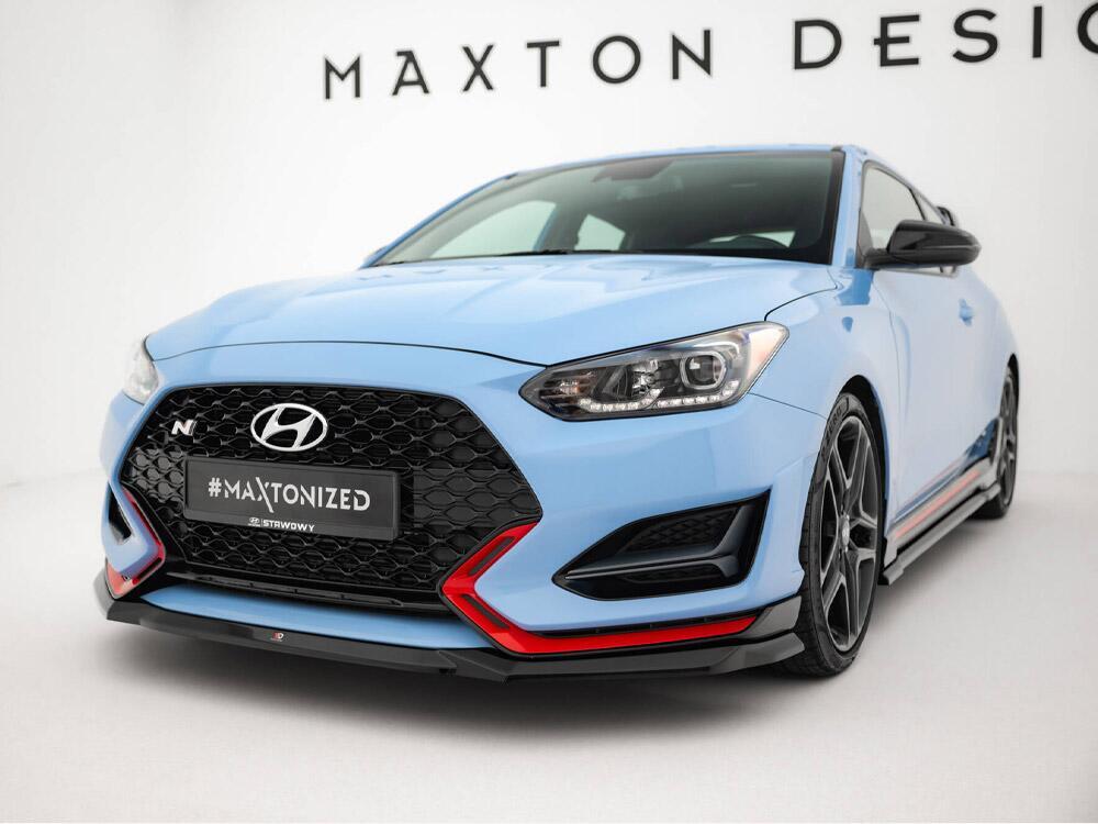 Front Splitter V.1 Hyundai Veloster N Mk2