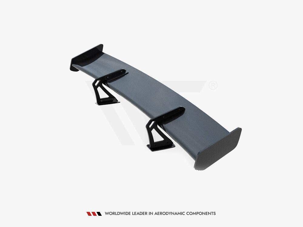 Carbon Spoiler With Upper Swan Mounting + LED Mercedes-Benz CLA Coupe C118 / C118 Facelift
