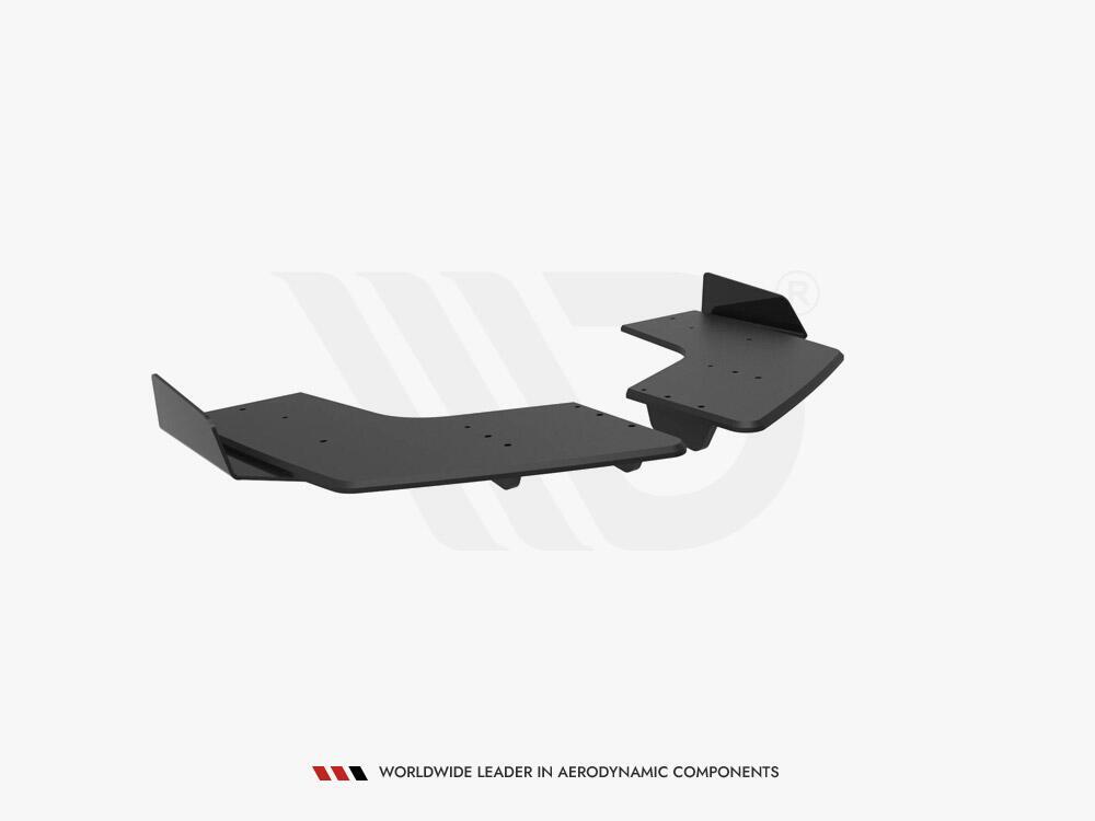 Street Pro Rear Side Splitters + Flaps Mitsubishi Lancer EVO X