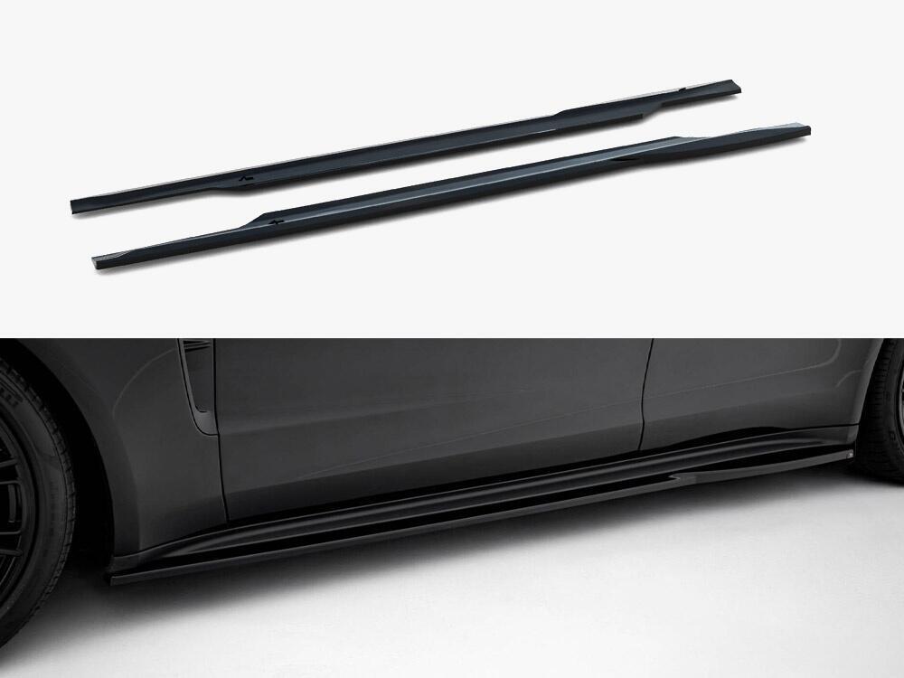 Side Skirts Diffusers V.2 Porsche Panamera Turbo S E-Hybrid / Panamera E-Hybrid / Panamera 4S 971