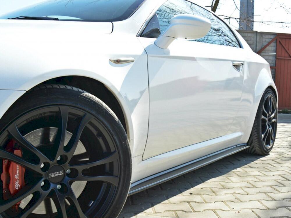 Side Skirts Diffusers Alfa Romeo Brera (2005-2010) - Textured