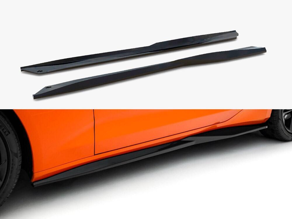 Side Skirts Diffusers V.1 Chevrolet Camaro SS Mk6 Facelift