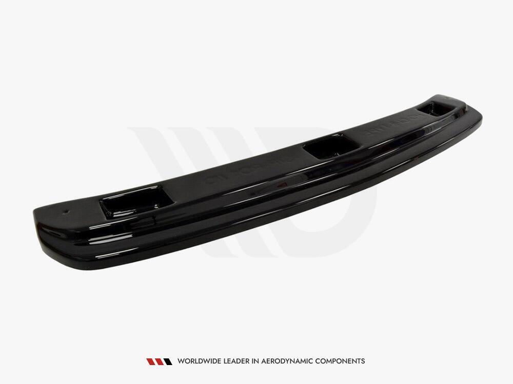 Central Rear Splitter Honda Civic VIII Type S/R (Without Vertical Bars) - Textured