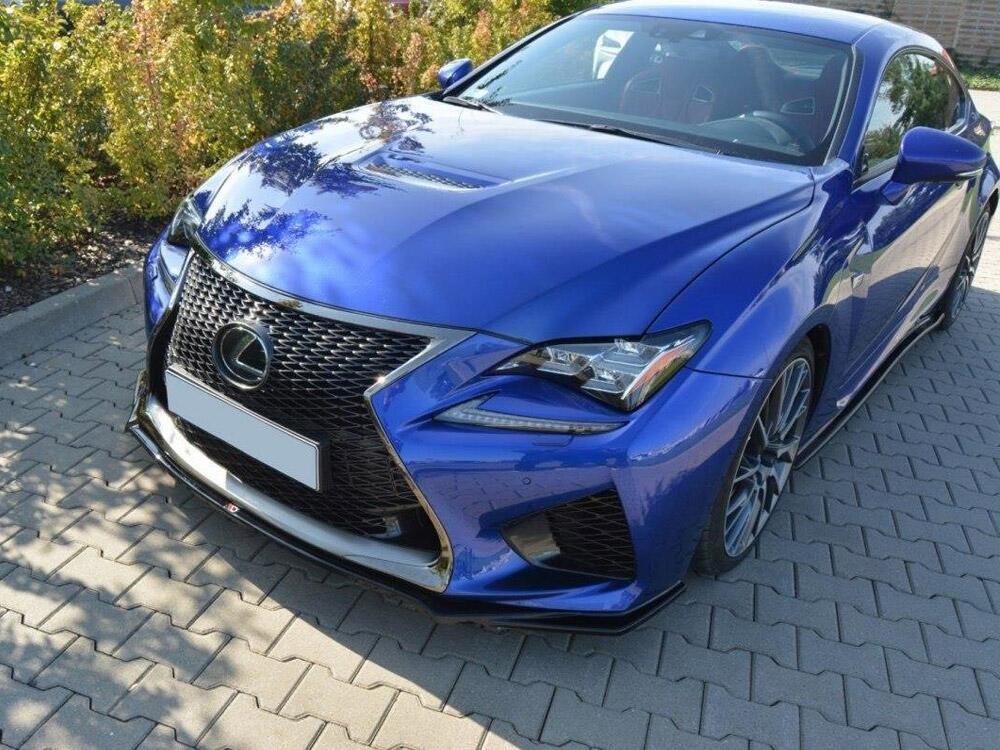 Front Splitter V.1 Lexus RC F (2014-2019) - Carbon Look
