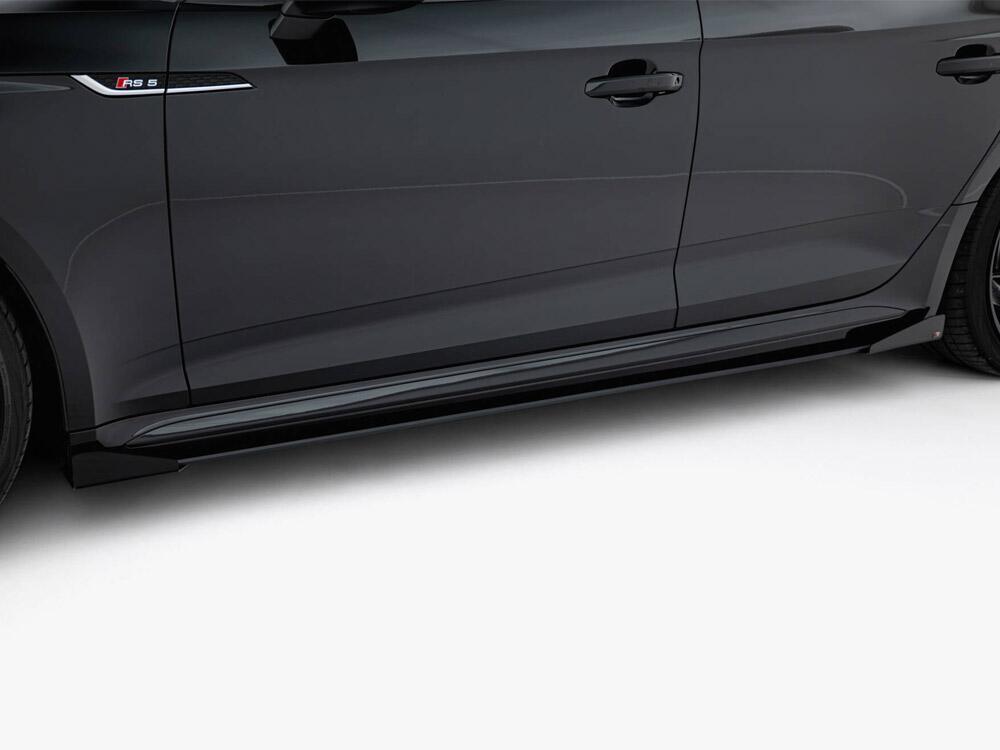Street PRO Side Skirts Diffusers + Flaps Audi RS5 Sportback F5