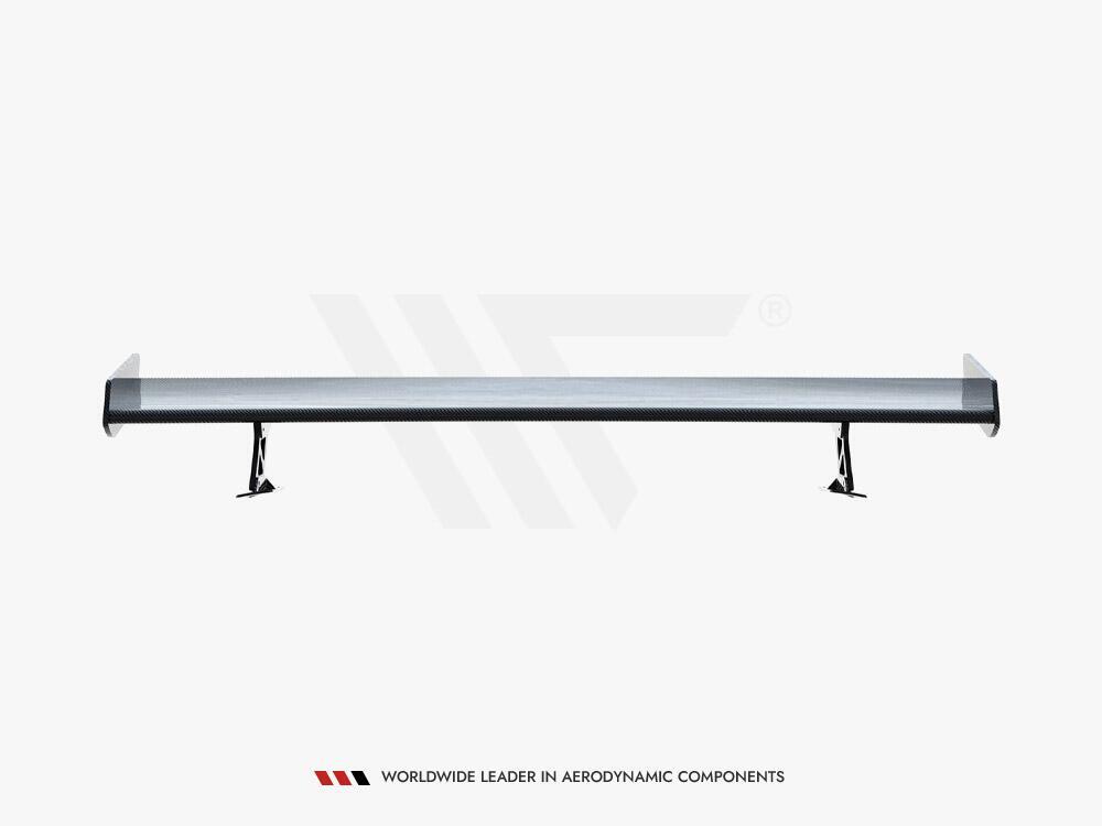 Carbon Spoiler With External Brackets Uprights + LED Audi A3 / A3 S-Line / S3 / RS3 Sedan 8V / 8V Facelift