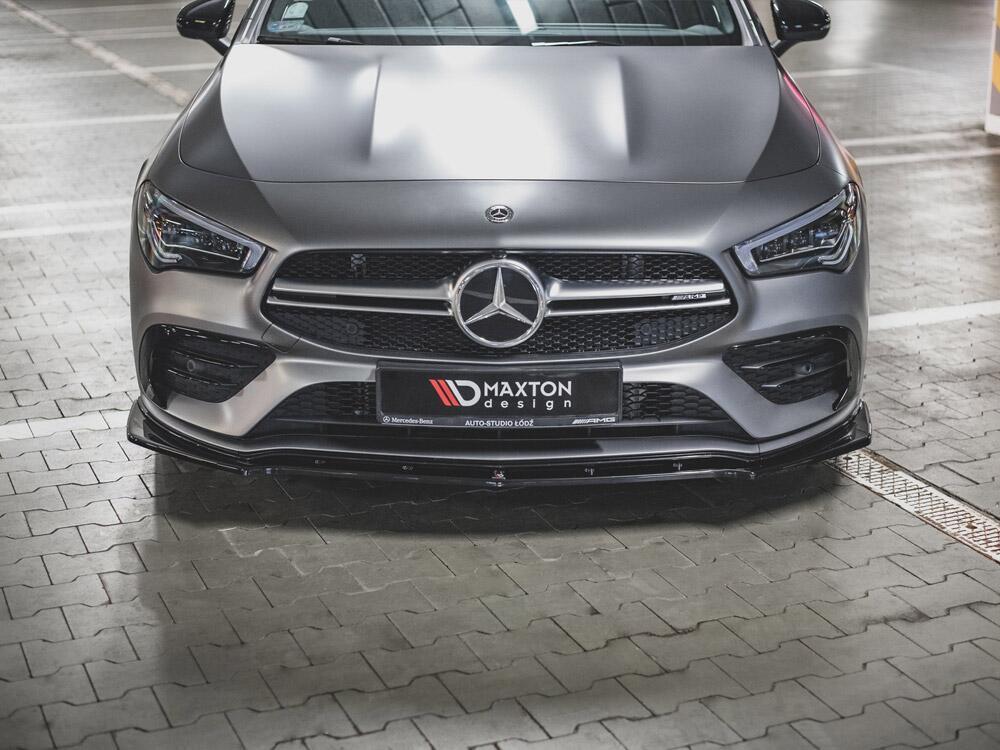 Front Splitter V.2 Mercedes-AMG CLA 35 Aero C118 - Textured