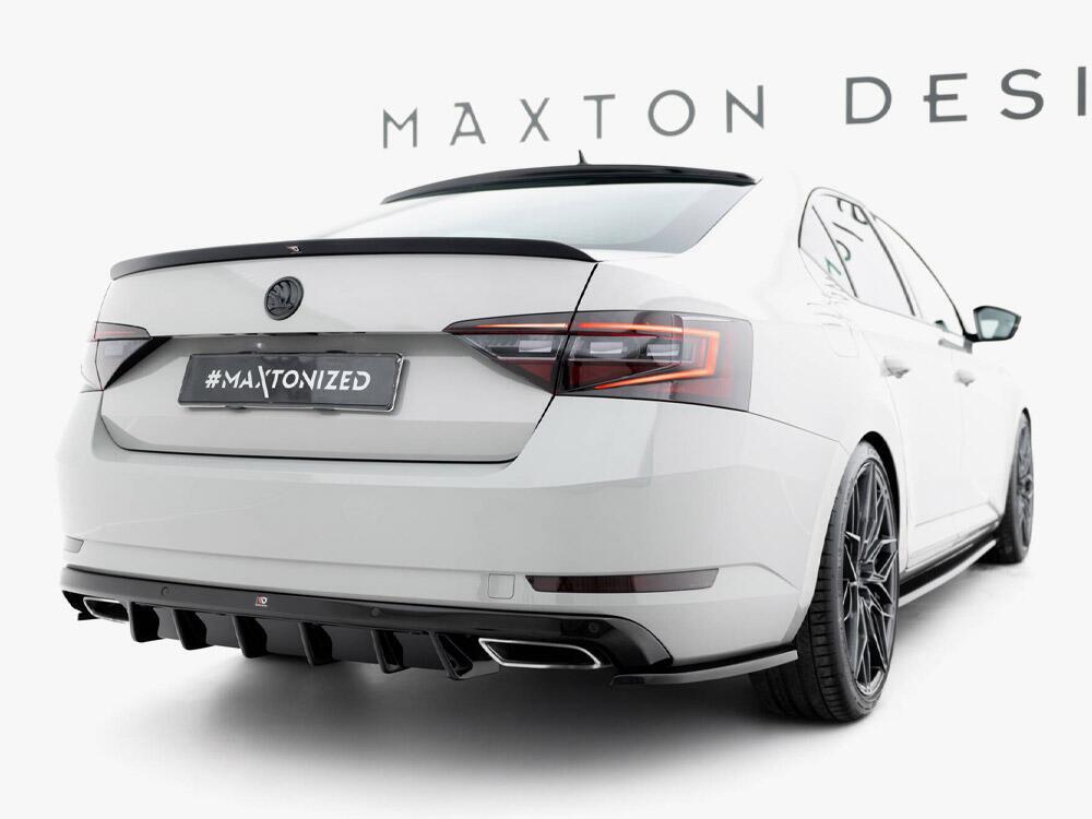 Rear Side Splitters V.3 Skoda Superb Liftback / Combi Mk3